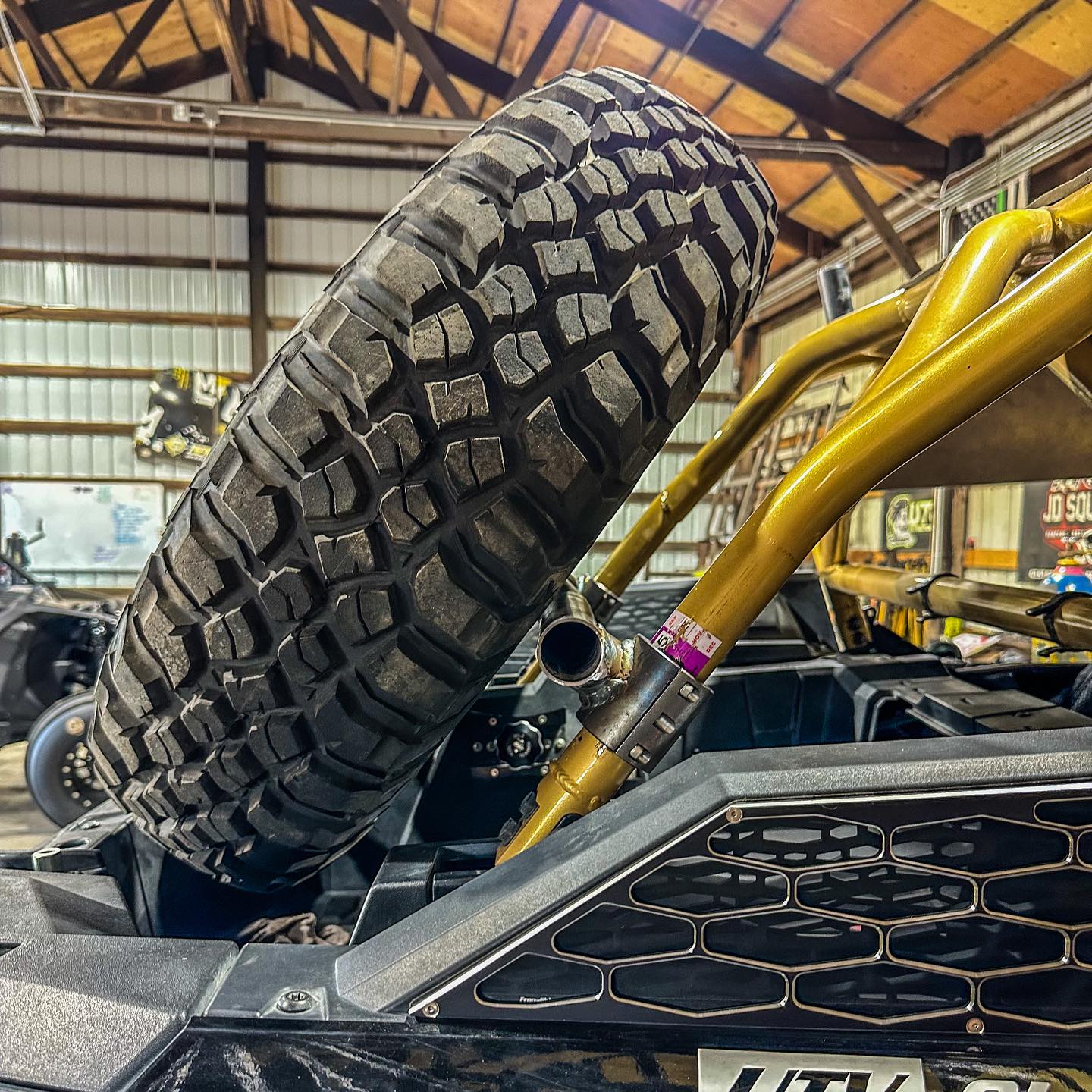 WCI RZR Spare Tire Carrier