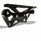 EOD 2017 to Current Can-Am X3 Maverick Upper Shock Mount Brace with adjustable light mount bracket with Black finish