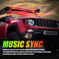 42 INCH V-PRO SERIES STRAIGHT RGBW COLOR CHANGING LED LIGHT BAR