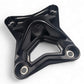 2017 to current Can-Am X3 Maverick 6 bolt EOD XL Radius Rod Plate with Tow Hook Black