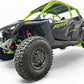 2022-2025 Polaris RZR Pro R/ Turbo R Machined Billet Front Winch Bumper (Clear Hard Anodize)