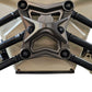 2017-2021 Can-Am X3 Maverick EOD Radius Rod Plate with Tow Hook Gun Metal