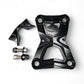 2022-2025 Polaris RZR Turbo R/Pro R Radius Rod Plate with Tow Hook Black