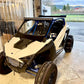 front side view of a polaris pro xp with a wci offroad pro xp roll cage